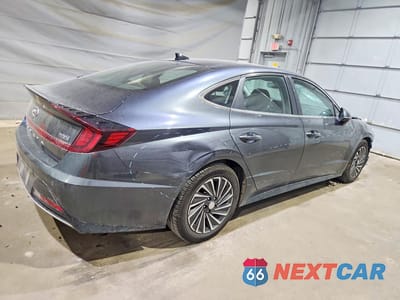 Trzecie zdjęcie samochodu z tyłu: 2023 HYUNDAI SONATA HYBRID LIMITED VIN:KMHL54JJ9PA061604 - miniatura