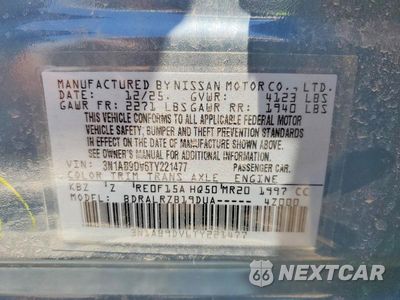 Zdjęcie 13 z 13 samochodu: 2026 NISSAN SENTRA SR VIN:3N1AB9DV6TY221477 - miniatura