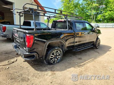 Trzecie zdjęcie samochodu z tyłu: 2019 GMC SIERRA K1500 AT4 VIN:1GTP9EEL8KZ236947 - miniatura