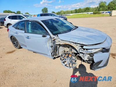 Czwarte zdjęcie samochodu z boku: 2023 HONDA CIVIC SPORT VIN:2HGFE2F53PH522946 - miniatura