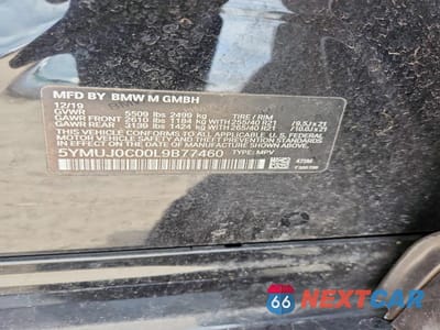 Zdjęcie 13 z 13 samochodu: 2020 BMW X4 M COMPETITION VIN:5YMUJ0C00L9B77460 - miniatura