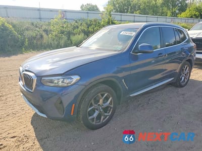 2022 BMW X3 XDRIVE30I 5UX53DP00N9K66629 - główne zdjęcie licytacji z USA - miniatura