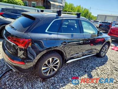 Trzecie zdjęcie samochodu z tyłu: 2021 AUDI Q5 PREMIUM PLUS VIN:WA1BAAFY8M2057947 - miniatura