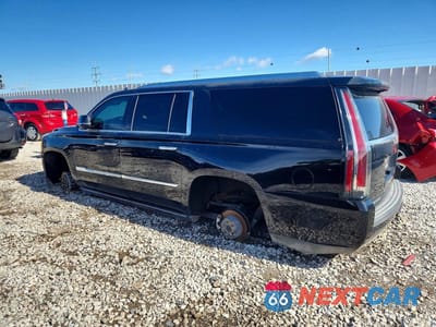 Drugie zdjęcie samochodu z przodu: 2017 CADILLAC ESCALADE ESV PREMIUM LUXURY VIN:1GYS4JKJ7HR230080 - miniatura