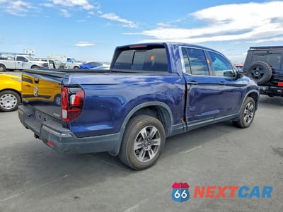Trzecie zdjęcie samochodu z tyłu: 2019 HONDA RIDGELINE RTL VIN:5FPYK3F53KB018716 - miniatura