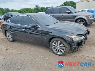 Czwarte zdjęcie samochodu z boku: 2017 INFINITI Q50 3.0T PREMIUM VIN:JN1EV7AR8HM834277 - miniatura