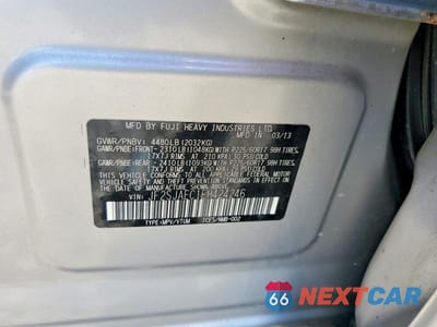 Zdjęcie 13 z 13 samochodu: 2014 SUBARU FORESTER 2.5I PREMIUM VIN:JF2SJAEC1EH424246 - miniatura