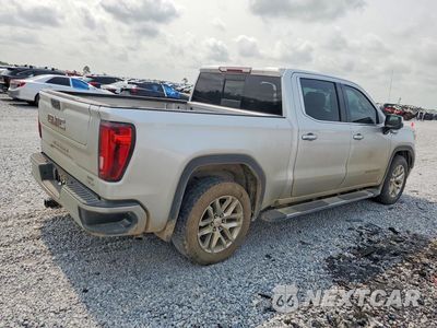 Trzecie zdjęcie samochodu z tyłu: 2021 GMC SIERRA C1500 SLT VIN:3GTP8DETXMG405110 - miniatura