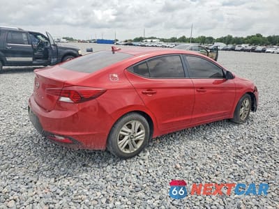 Trzecie zdjęcie samochodu z tyłu: 2020 HYUNDAI ELANTRA SEL VIN:KMHD84LF0LU014801 - miniatura