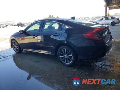 Drugie zdjęcie samochodu z przodu: 2021 HONDA CIVIC EXL VIN:19XFC1F79ME008204 - miniatura