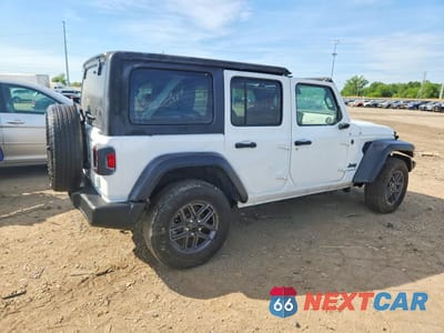 Trzecie zdjęcie samochodu z tyłu: 2025 JEEP WRANGLER SPORT VIN:1C4PJXDN5SW500200 - miniatura