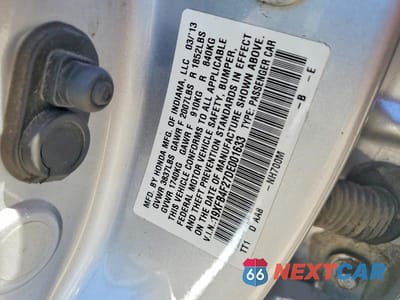 Zdjęcie 13 z 13 samochodu: 2013 HONDA CIVIC HYBRID VIN:19XFB4F27DE001633 - miniatura