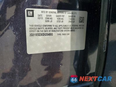 Zdjęcie 12 z 12 samochodu: 2013 CADILLAC XTS PLATINUM VIN:2G61V5S3XD9204880 - miniatura