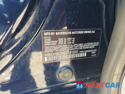 Zdjęcie 12 z 12 samochodu: 2014 BMW 750 LXI VIN:WBAYF8C59ED141850 - miniatura