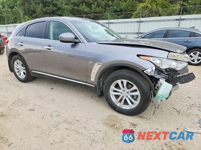 Czwarte zdjęcie samochodu z boku: 2014 INFINITI QX70 BASE VIN:JN8CS1MW6EM413248 - miniatura