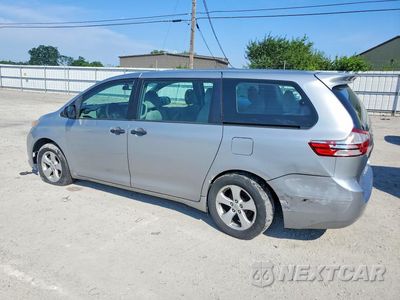 Drugie zdjęcie samochodu z przodu: 2017 TOYOTA SIENNA L 7-PASSENGER VIN:5TDZZ3DC1HS832040 - miniatura