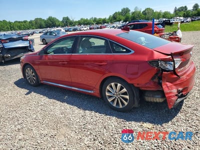 Drugie zdjęcie samochodu z przodu: 2017 HYUNDAI SONATA SPORT VIN:5NPE34AF5HH543950 - miniatura