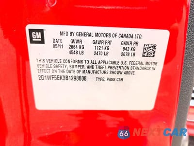 Zdjęcie 12 z 12 samochodu: 2011 CHEV IMPALA VIN:2G1WF5EK3B1298608 - miniatura