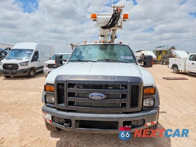 Piąte zdjęcie samochodu w środku: 2008 FORD F450 SUPER DUTY CABLE PLACER BUCKET TRUCK VIN:1FDXF46Y78EA55394 - miniatura