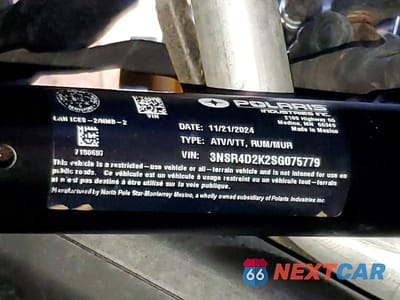 Zdjęcie 10 z 10 samochodu: 2025 POLARIS RZR PRO R 4 ULTIMATE VIN:3NSR4D2K2SG075779 - miniatura