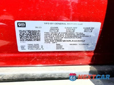 Zdjęcie 13 z 13 samochodu: 2024 BUICK ENCLAVE PREMIUM VIN:5GAEVBKWXRJ103052 - miniatura