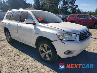 Czwarte zdjęcie samochodu z boku: 2010 TOYOTA HIGHLANDER SPORT VIN:5TDEK3EH5AS002485 - miniatura