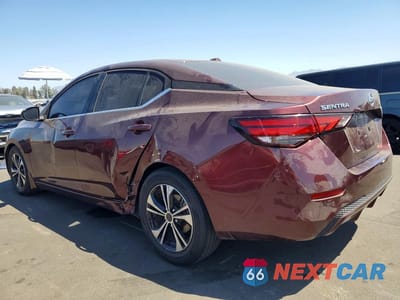 Trzecie zdjęcie samochodu z tyłu: 2020 NISSAN SENTRA VIN:3N1AB8CV5LY220123 - miniatura