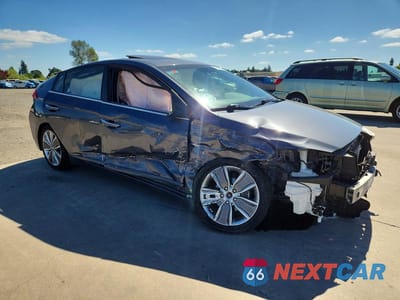 Czwarte zdjęcie samochodu z boku: 2018 HYUNDAI IONIQ LIMITED VIN:KMHC05LC1JU060147 - miniatura