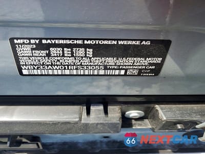 Zdjęcie 13 z 13 samochodu: 2024 BMW I4 M50 VIN:WBY33AW01RFS33055 - miniatura