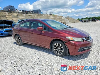 Czwarte zdjęcie samochodu z boku: 2014 HONDA CIVIC EX VIN:19XFB2F89EE258173 - miniatura