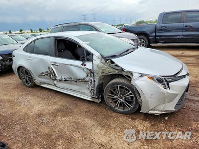 Czwarte zdjęcie samochodu z boku: 2021 TOYOTA COR VIN:5YFEPMAE3MP222255 - miniatura