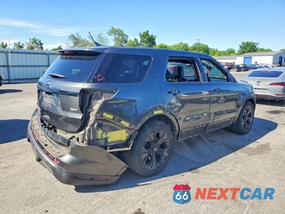 Trzecie zdjęcie samochodu z tyłu: 2019 FORD EXPLORER SPORT VIN:1FM5K8GT6KGB33561 - miniatura
