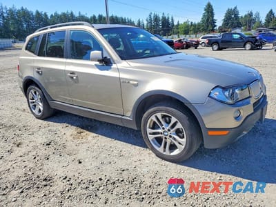 Czwarte zdjęcie samochodu z boku: 2007 BMW X3 3.0SI VIN:WBXPC934X7WF00348 - miniatura