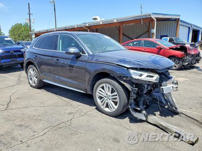 Czwarte zdjęcie samochodu z boku: 2019 AUDI Q5 PREMIUM PLUS VIN:WA1BNAFY3K2135150 - miniatura