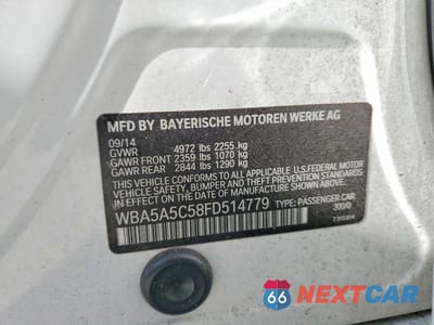 Zdjęcie 12 z 12 samochodu: 2015 BMW 528 I VIN:WBA5A5C58FD514779 - miniatura