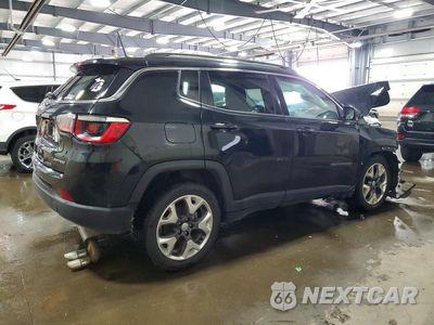 Trzecie zdjęcie samochodu z tyłu: 2020 JEEP COMPASS LIMITED VIN:3C4NJCCB9LT152707 - miniatura