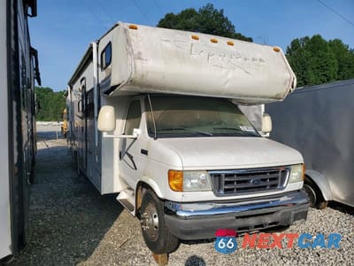 2006 FORD ECONOLINE E450 SUPER DUTY CUTAWAY VAN 1FDXE45S56HB23820 - główne zdjęcie licytacji z USA - miniatura