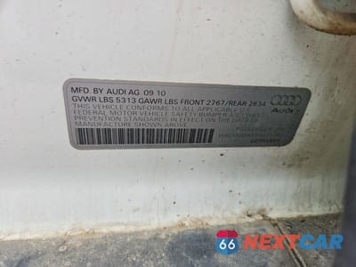 Zdjęcie 12 z 12 samochodu: 2011 AUDI A6 PREMIUM PLUS VIN:WAUFGAFBXBN026788 - miniatura