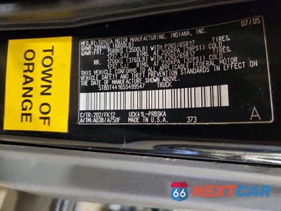 Zdjęcie 12 z 12 samochodu: 2005 TOYOTA TUNDRA DOUBLE CAB SR5 VIN:5TBDT44165S499547 - miniatura