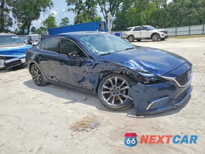 Czwarte zdjęcie samochodu z boku: 2017 MAZDA 6 GRAND TOURING VIN:JM1GL1W50H1140165 - miniatura