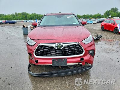 Piąte zdjęcie samochodu w środku: 2020 TOYOTA HIGHLANDER XLE VIN:5TDGZRBH9LS037755 - miniatura