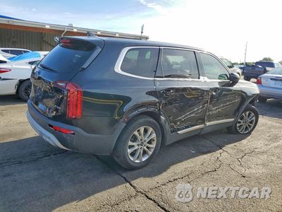 Trzecie zdjęcie samochodu z tyłu: 2020 KIA TELLURIDE LX VIN:5XYP24HC2LG069057 - miniatura