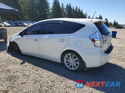 Drugie zdjęcie samochodu z przodu: 2014 TOYOTA PRIUS V FIVE VIN:JTDZN3EU6E3296234 - miniatura