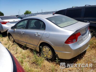 Drugie zdjęcie samochodu z przodu: 2006 HONDA CIVIC HYBRID VIN:JHMFA362X6S028689 - miniatura