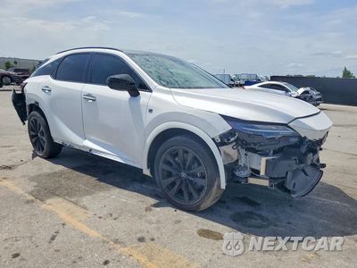 Czwarte zdjęcie samochodu z boku: 2024 LEXUS RX 500H F SPORT VIN:2T2BCMEA0RC019302 - miniatura