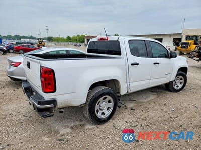 Trzecie zdjęcie samochodu z tyłu: 2022 CHEVROLET COLORADO VIN:1GCGSBENXN1220739 - miniatura