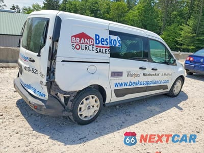 Trzecie zdjęcie samochodu z tyłu: 2015 FORD TRANSIT CONNECT XL VIN:NM0LS7E74F1197003 - miniatura