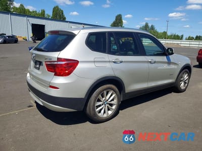 Trzecie zdjęcie samochodu z tyłu: 2014 BMW X3 XDRIVE28I VIN:5UXWX9C52E0D38378 - miniatura