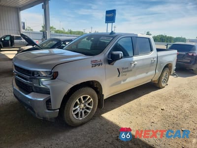 2021 CHEVROLET SILVERADO K1500 LT 1GCUYDED7MZ195593 - główne zdjęcie licytacji z USA - miniatura