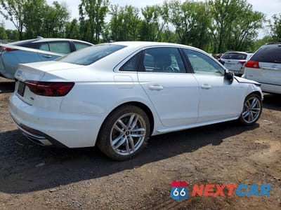 Trzecie zdjęcie samochodu z tyłu: 2024 AUDI A4 PREMIUM PLUS 45 VIN:WAUEAAF43RN011137 - miniatura